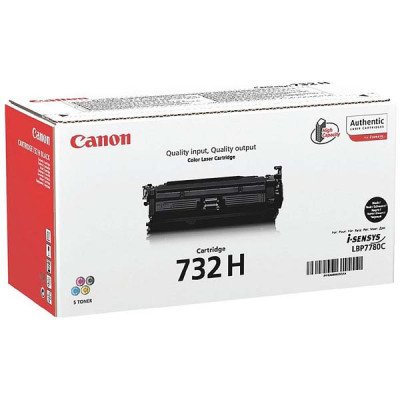 Originálny toner Canon CRG-732HBk (6264B002), čierny, 12000 strán
