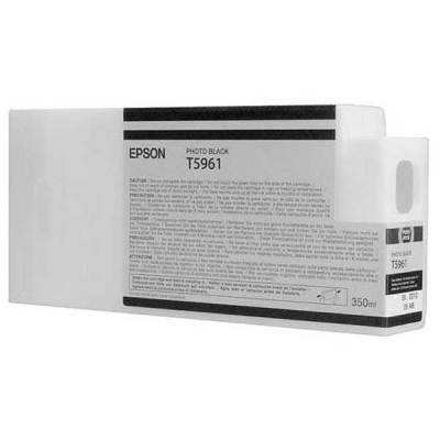 Originálny atrament Epson T5961 (C13T596100), photo čierny, 350 ml