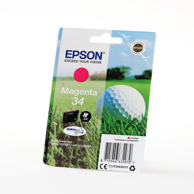 Originálny atrament Epson T3463 (C13T34634010), purpurový, 4,2 ml