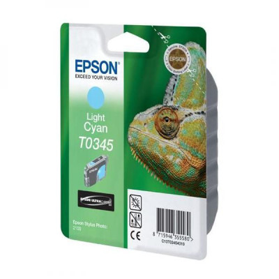 Originálny atrament Epson T0345 (C13T034540), svetlo azúrový, 440 strán (17 ml)
