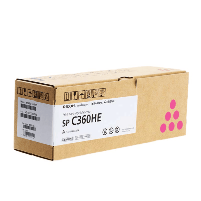 Originálny toner Ricoh 408186, purpurový, 5000 strán