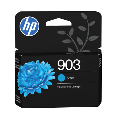 HP T6L87AE (903), originálny atrament, azúrový, 4 ml