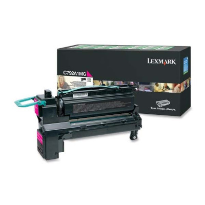 Originálny toner Lexmark C792A1MG, purpurový, 6000 strán