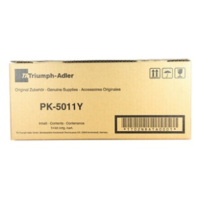Originálny toner Triumph Adler PK-5011Y (1T02NRATA0), žltý, 5000 strán