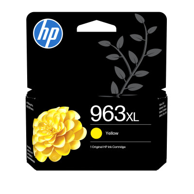 HP 3JA29AE (963XL), originálny atrament, žltý, 22,92 ml, XL