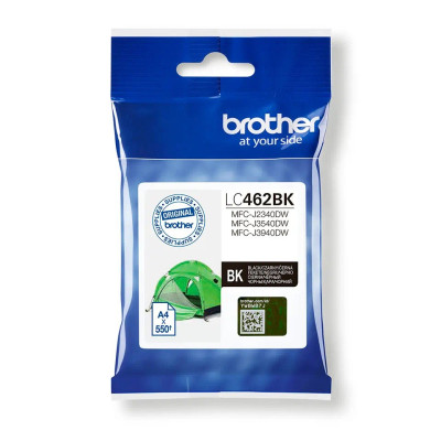 Originálny atrament Brother LC-462BK, čierny, 550 strán