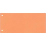 Papírový rozřazovač 1/3 Q-Connect, oranžový, 100ks