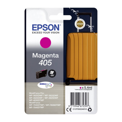 Originálny atrament Epson T05G3 (C13T05G34010, 405), purpurový, 5,4 ml