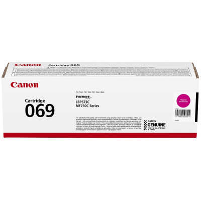 Originálny toner Canon 069M (5092C002), purpurový, 2100 strán