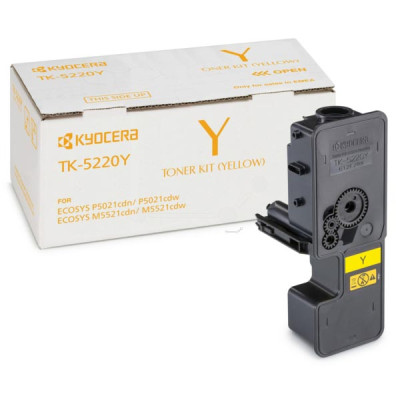 Originálny toner Kyocera TK-5220Y (1T02R9ANL1), žltý, 1200 strán