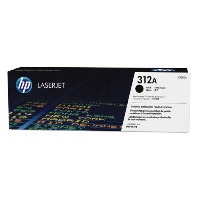 Originálny toner HP CF380A (312A), čierny, 2400 strán