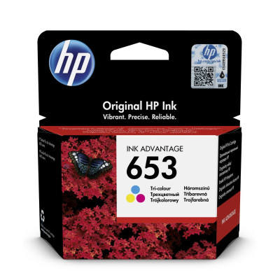 Originálny atrament HP 3YM74AE (653), farebný, 5 ml