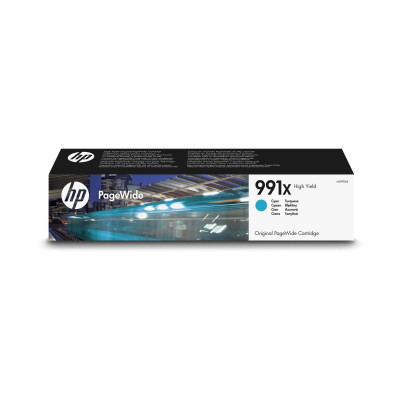 Originálny atrament HP M0J90AE (991X), azúrový, 16000 strán (193ml), XL