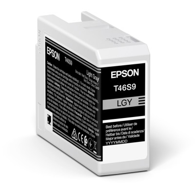 Originálny atrament Epson T46S9 (C13T46S900), svetlo šedý, 25 ml