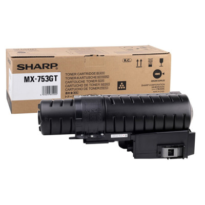 Originálny toner Sharp MX-753GT, čierny, 21000 strán