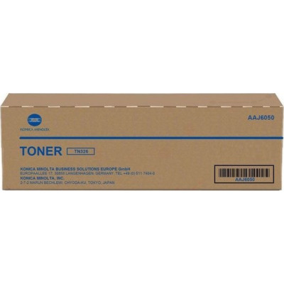Originálny toner Konica Minolta TN-326 (AAJ6050), čierny, 25000 strán