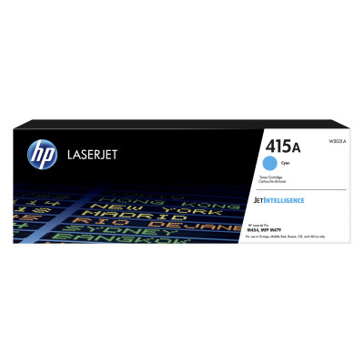 Originálny toner HP W2031A (415A), azúrový, 2100 strán