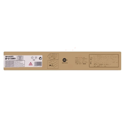 Sharp BP-GT20MB, originálny toner, purpurový