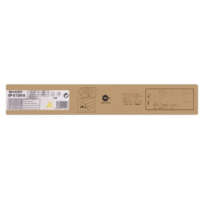 Sharp BP-GT20YB, originálny toner, žltý