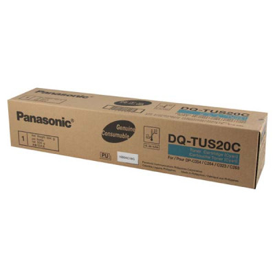 Originálny toner Panasonic DQ-TUS20C, azúrový, 20000 strán