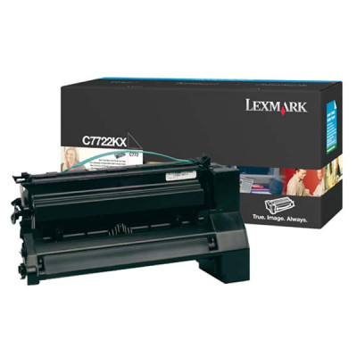 Originálny toner Lexmark C7722KX, čierny, 15000 strán