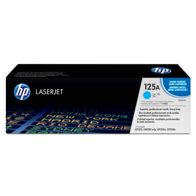 Originálny toner HP CB541A (125A), azúrový, 1400 strán