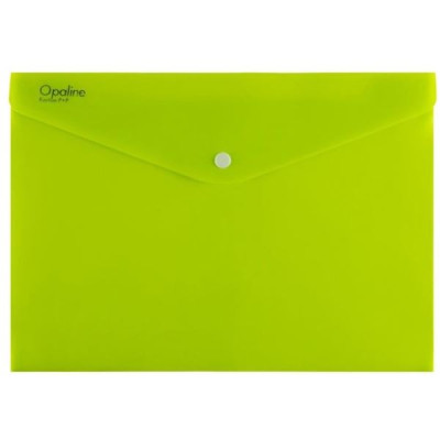Zakládací pouzdro s drukem,A4,limetkově zelené