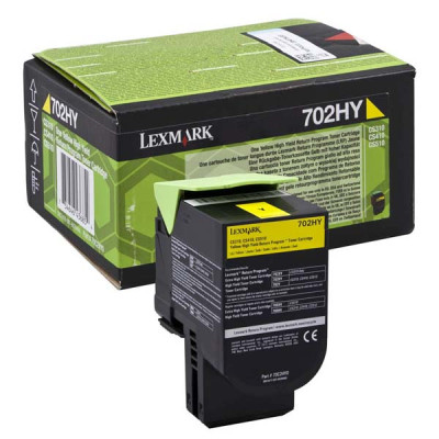 Originálny toner Lexmark 70C2HY0 (70C2HYE), žltý, 3000 strán