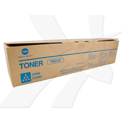 Originálny toner Konica Minolta TN-312C (8938-708), azúrový, 12000 strán