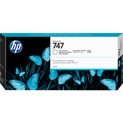 Originálny atrament HP P2V87A (747), gloss enhancer, 300 ml