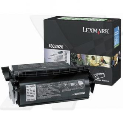 Originálny toner Lexmark 1382920, čierny, 7500 strán