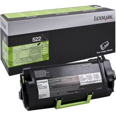 Originálny toner Lexmark 52D2000 (52D200E), čierny, 6000 strán