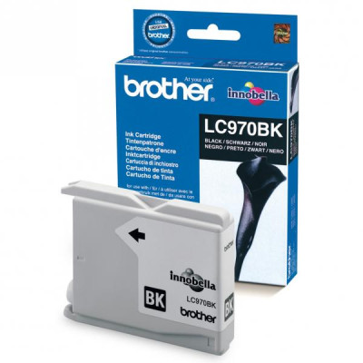 Originálny atrament Brother LC-970Bk, čierny, 350 strán