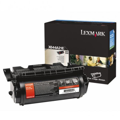 Originálny toner Lexmark X644A21E, čierny, 10000 strán