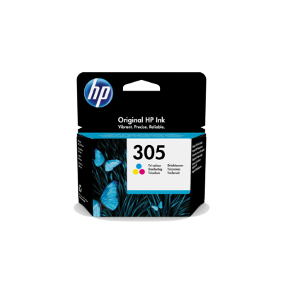Originálny atrament HP 3YM60AE (305), farebný, 100 strán