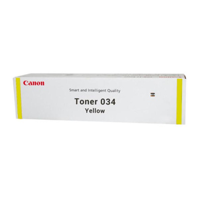 Originálny toner Canon 034Y (9451B001), žltý, 7300 strán