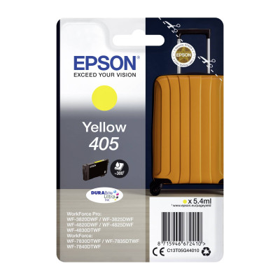 Originálny atrament Epson T05G4 (C13T05G44010, 405), žltý, 5,4 ml