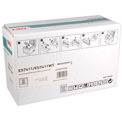 Originálny valec Oki ES7411WT (01275105), biely, 6000 strán