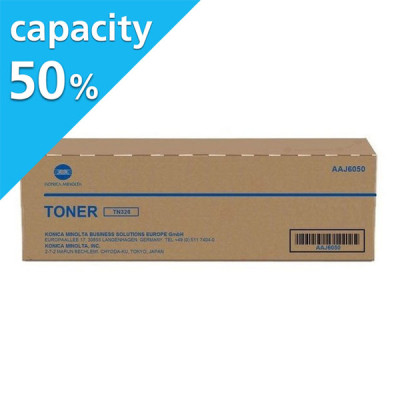 Originálny toner Konica Minolta TN-326 H (AAJ605H), čierny, 12500 strán
