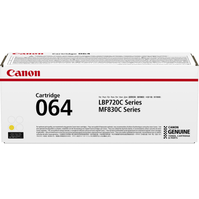 Originálny toner Canon 064Y (4931C001), žltý, 5000 strán