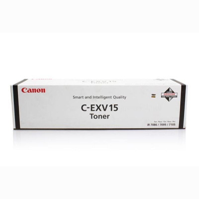 Originálny toner Canon C-EXV15Bk (0387B002), čierny, 47000 strán