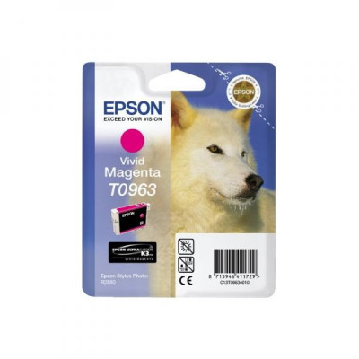 Originálny atrament Epson T0963 (C13T09634010), vivid purpurový, 13 ml