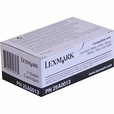 Originálny drôtik do zošívačky Lexmark 25A0013, 3 x 5000 strán