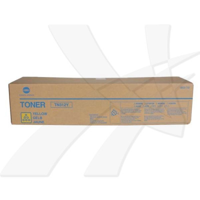 Originálny toner Konica Minolta TN-312Y (8938-706), žltý, 12000 strán