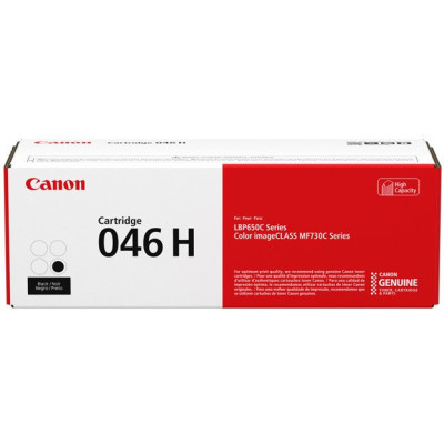 Originálny toner Canon 046HBK (1254C002), čierny, 6300 strán