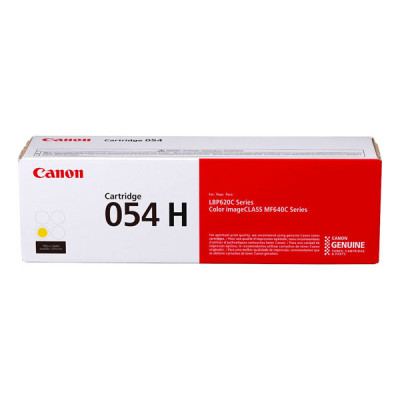 Originálny toner Canon 054HY (3025C002), žltý, 2300 strán