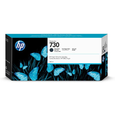 Originálny atrament HP P2V71A (730), matne čierny, 300 ml