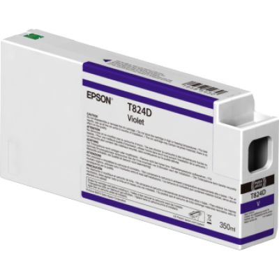 Originálny atrament Epson T824D (C13T824D00), fialový, 350 ml