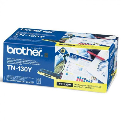 Originálny toner Brother TN-130Y, žltý, 1500 strán