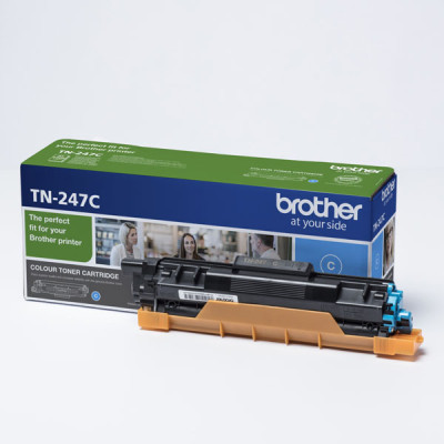 Originálny toner Brother TN-247C, azúrový, 2300 strán